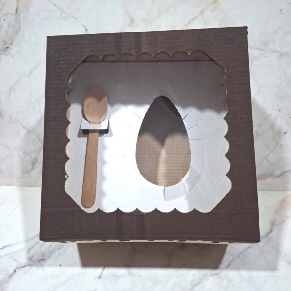 Caja para huevo de pascuas relleno estampada eco craft x 10 u PREVENTA - Imagen 3