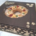 Caja para roscade pascuas  estampada eco craft x 10 u PREVENTA