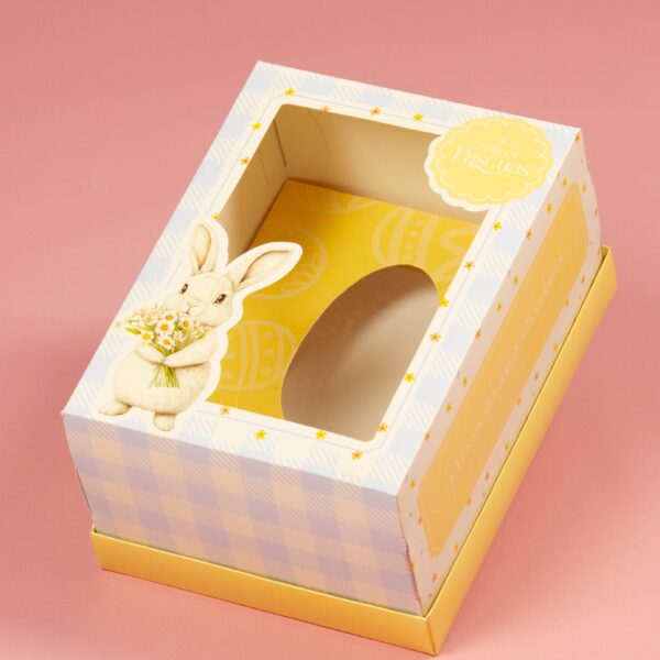 Cajacon visor estampada para medio huevo de pascuas x 10 unidades PREVENTA