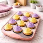 Molde de metal  para cupcakes x 12 cavidades