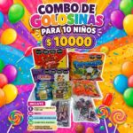 Combo de golosinas Nº 1 para 10 niños