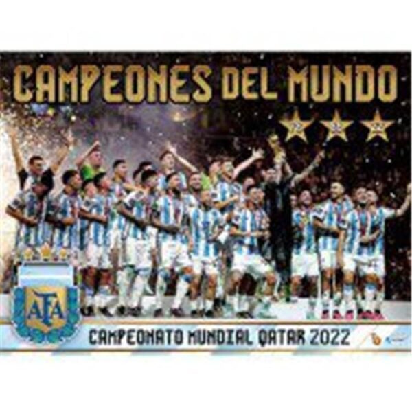 Piñata de cartón Campeones del mundo Selección Argentina - Imagen 8