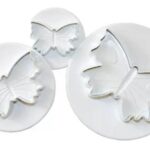 Set de 3 cortantes con expulsor mariposas
