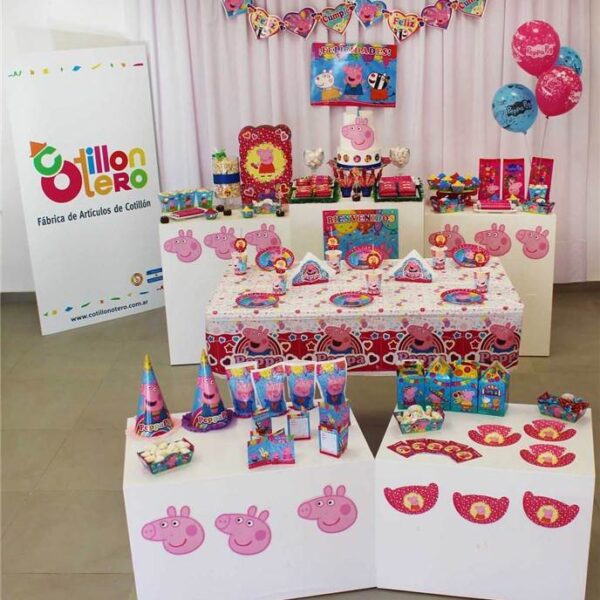 Peppa Pig piñata de cartón x 1 - Imagen 2