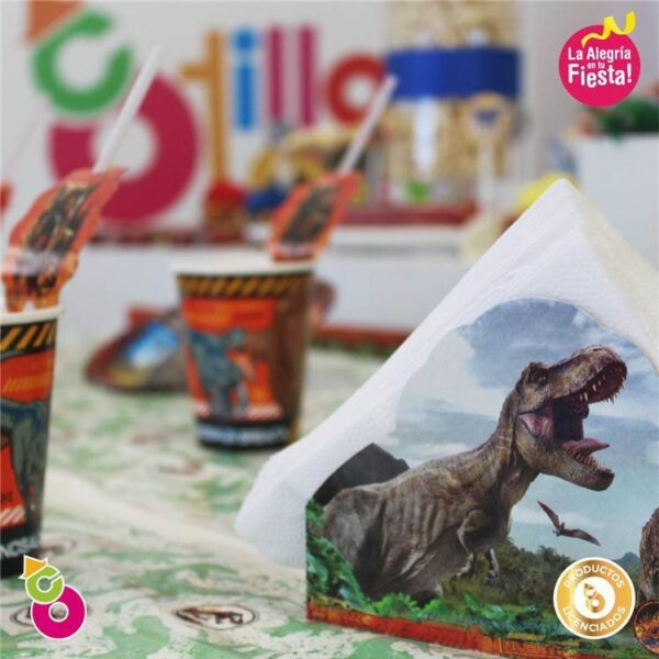 Jurassic World piñata de cartón x 1 - Imagen 4