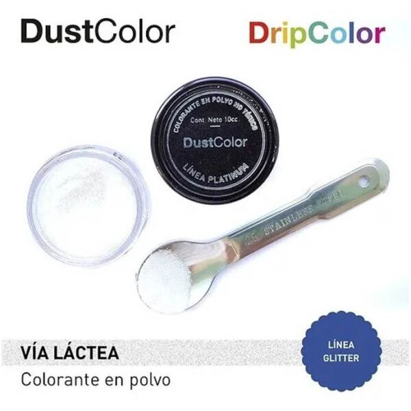 Glitter comestible metalizado givre Dust Color tornasol irisdiscente - Imagen 2