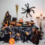 Tela de araña blanca para decoración Halloween