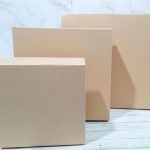 Caja craft tapa bisagra ciega lisa 18x18x7 cm x 1 u