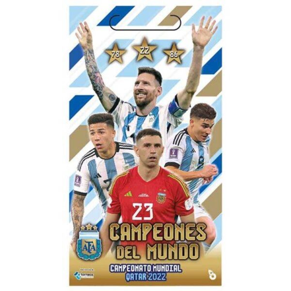 Piñata de cartón Campeones del mundo Selección Argentina - Imagen 2