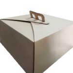 Caja  maletín para torta 33 x 33 x 15 cm