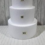 Disco de telgopol para torta falsa de 18 x 10 cm