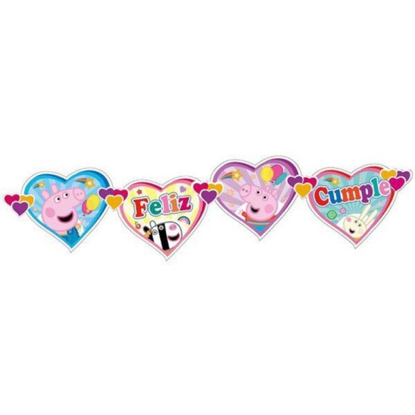 Peppa Pig piñata de cartón x 1 - Imagen 3