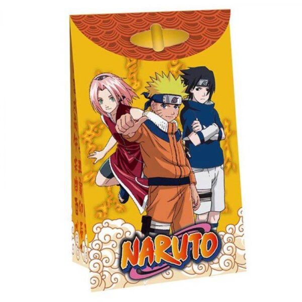 Naruto Bolsitas de papel estampadas con gliter x 8 u - Imagen 10