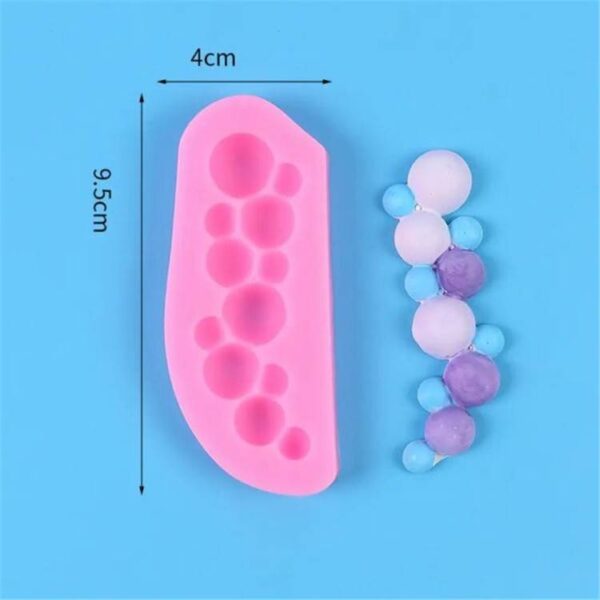 Molde de silicona para modelar burbujas sólo guía lateral - Imagen 2
