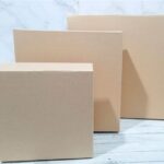 Caja craft tapa bisagra ciega lisa 24x24x7 cm x 1 u