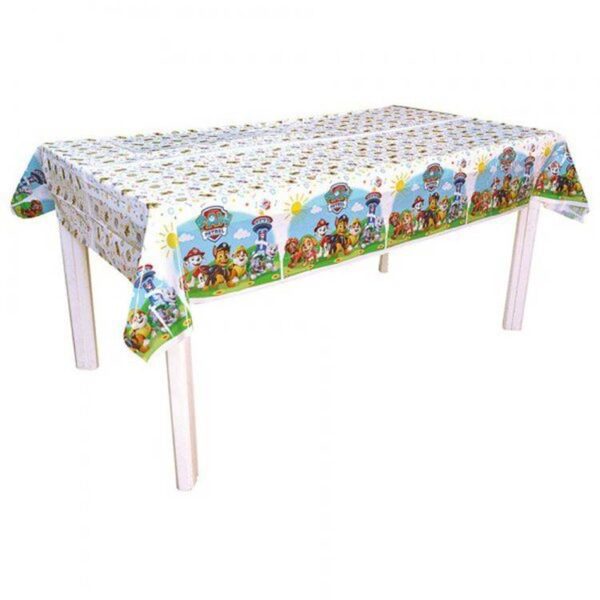 Patrulla canina servilletero estampado con 15 servilletas lisas blancas. - Imagen 2