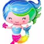 Globo metalizado sirena 40 cm