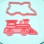 Cortante con sello para cookie Locomotora