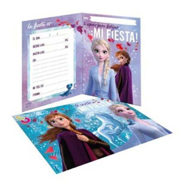 Frozen vasos estampados x 10 unidades - Imagen 4