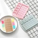 Molde de silicona para tableta de chocolate y chocolatines mini
