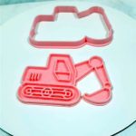Cortante con sello para cookie Excavadora