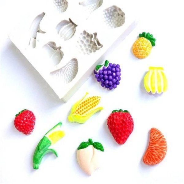 Molde de silicona para modelar frutas y verduras - Imagen 3