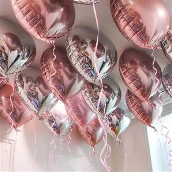 Cinta 100 puntos de silicona bifaz para pegar globos - Imagen 3