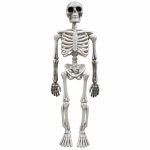 Adorno colgante plástico esqueleto 32 cm
