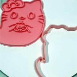 Cortante y sello de cookie Halloween Hello Kitty fantasma