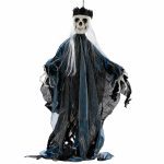Muñeco colgante calavera con manos tunica brillosa FM 949-25-1