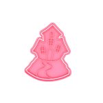 Cortante y sello de cookie Halloween Casita tenebrosa