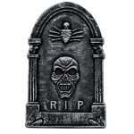 Lapida Rip calavera