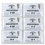 Mangas  descartables reforzadas  Nº 1 x 10 unidades