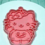 Cortante y sello de cookie Halloween Hello Kitty calabaza